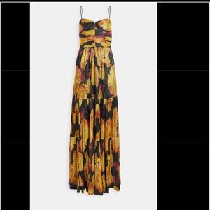 Rebecca Valence Astoria bishop maxi dress